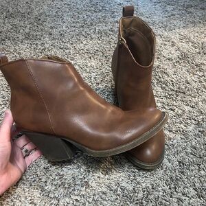 Brown boots